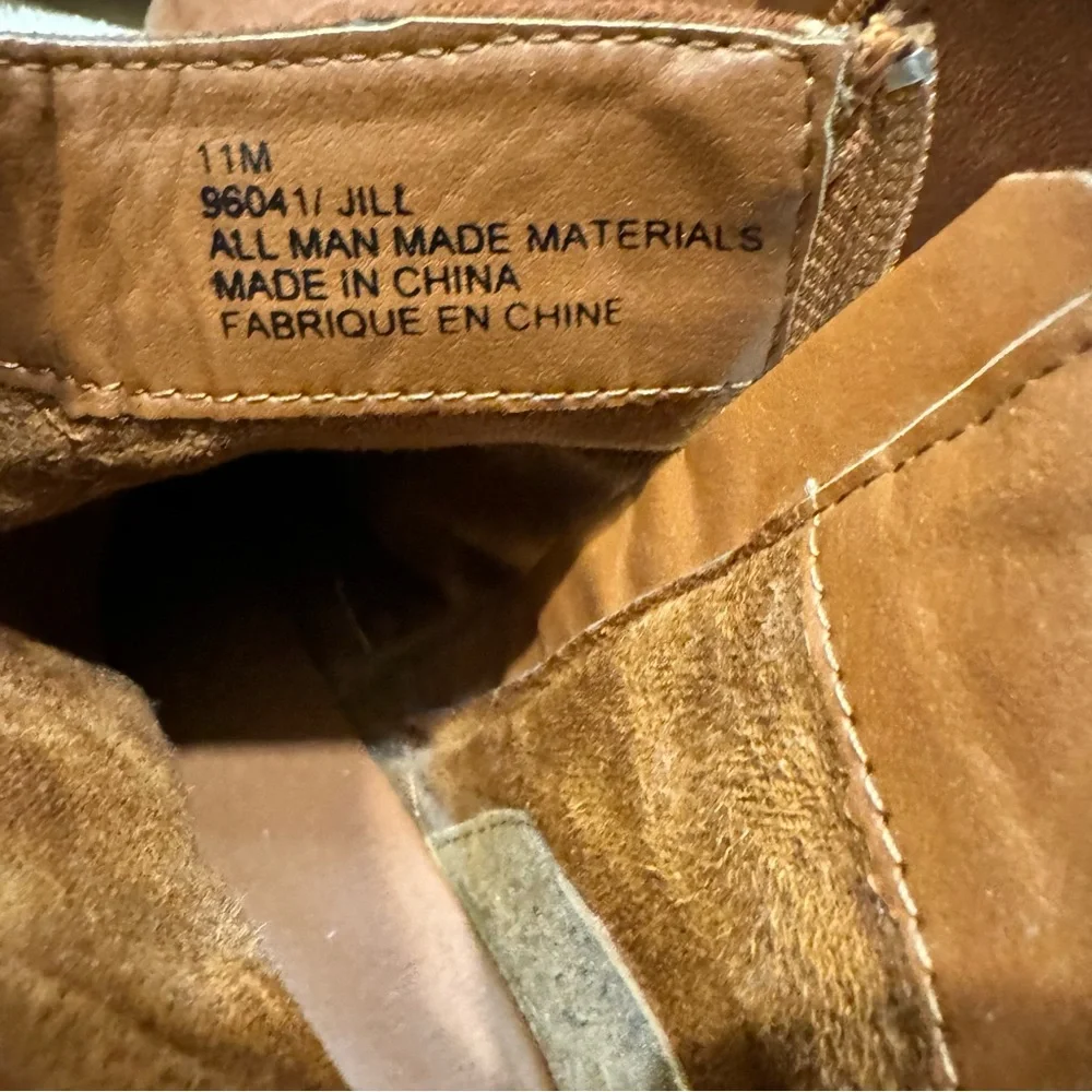 Brown Maurices Fringe Booties